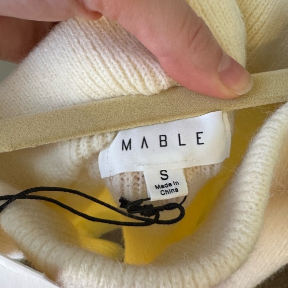 NWT Mable Carter Long Sleeve Sweater Knit Top And Flare Skirt Set- Size Small - Picture 8 of 13